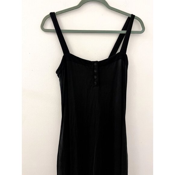Summersalt The 24‎ Hour Travel Henley Onesie Jumpsuit in Black Size small - Picture 4 of 7